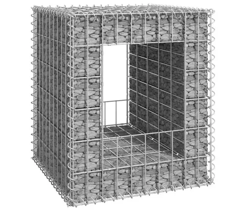 Vertikāls Gabions, 50X50X60 Cm, Dzelzs Vidaxl