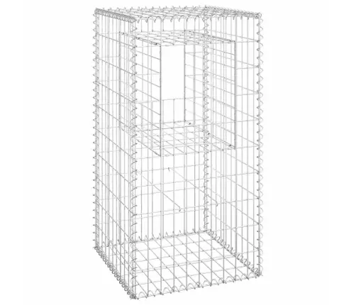 Gabioonkorvid 2 Tk, 50 X 50 X 100 cm Raud