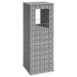 Vertikāls Gabions, 50X50X140 Cm, Dzelzs Vidaxl