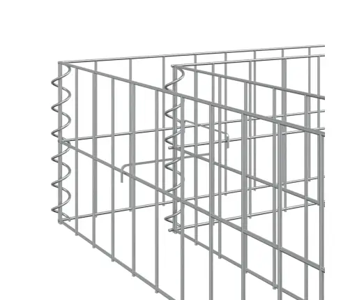 Aukštas Gabiono Lovelis, 500X100X20cm Galvanizuotas Plienas