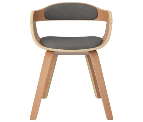 Söögitool, Helehall, Painutatud Puit Ja Kangas