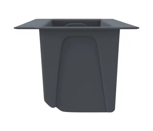 Puķu Kastes Palešu Mēbelēm, 12 Gab., Pelēkas, 36X13,5X9,5 Cm Vidaxl