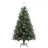 Jõulukuusk Männikäbidega, Roheline, 150 cm Pvc&Pe