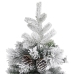 Kalėdų Eglutė Su Sniegu/Kankorėžiais, 150cm Pvc Ir Pe