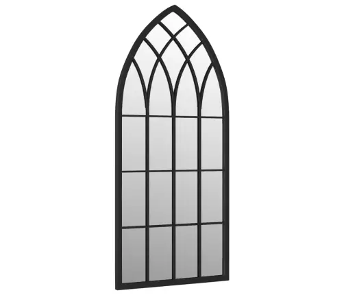 Dārza Spogulis, Melns, 70X30 Cm, Dzelzs, Izmantošanai Ārā Vidaxl Dārza Spogulis, Melns, 70X30 Cm, Dzelzs, Izmantošanai Ārā Vidaxl