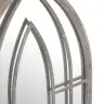 Aiapeegel, Beež, 100X45 cm Raud, Õues Kasutamiseks