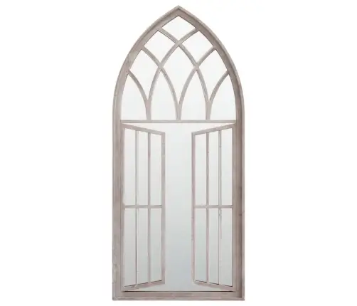 Aiapeegel, Beež, 100X45 cm Raud, Õues Kasutamiseks