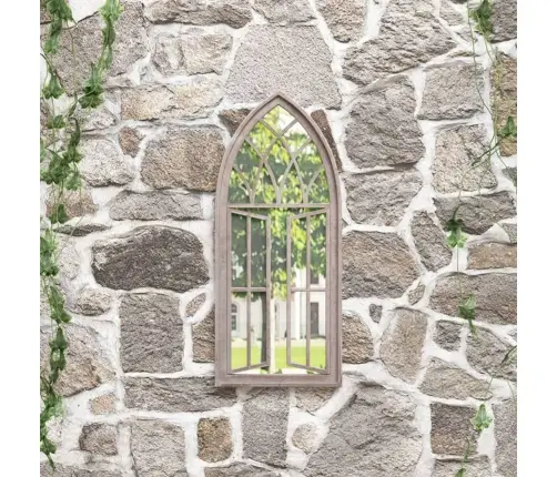 Aiapeegel, Beež, 70X30 cm Raud, Õues Kasutamiseks