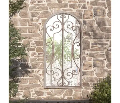 Aiapeegel, Beež, 70X30 cm Raud, Õues Kasutamiseks