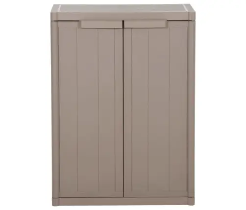 Dārza Uzglabāšanas Skapītis, 65X45X88 Cm, Brūns, Pp Vidaxl