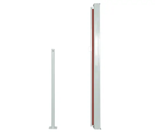 Izvelkama Sānu Markīze, Sarkana, 140X300 Cm Vidaxl Izvelkama Sānu Markīze, Sarkana, 140X300 Cm Vidaxl