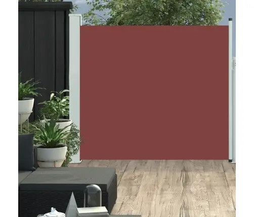 Ištraukiama Šoninė Kiemo Pertvara, Rudos Spalvos, 170X300Cm