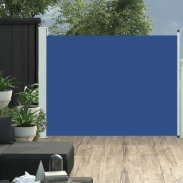 Izvelkama Sānu Markīze, Zila, 140X500 Cm Vidaxl