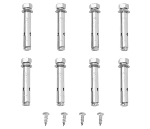 Ištraukiama Šoninė Kiemo Pertvara, Juodos Spalvos, 117X600Cm