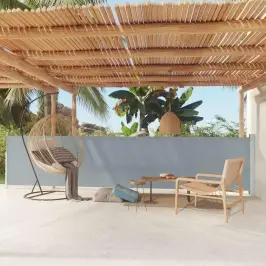 Izvelkama Sānu Markīze, Pelēka, 117X600 Cm Vidaxl