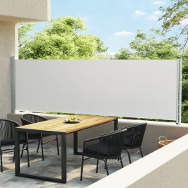 Izvelkama Sānu Markīze, Krēmkrāsas, 140X600 Cm Vidaxl