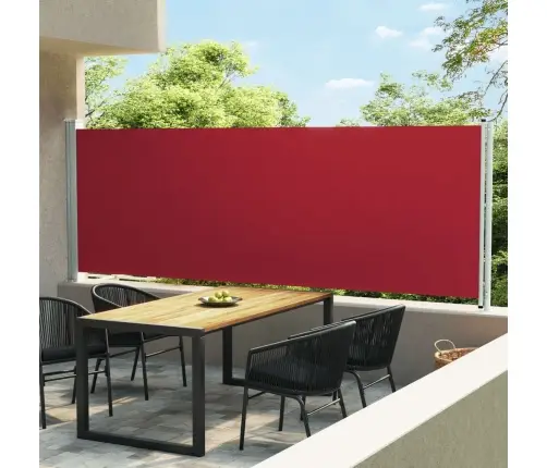 Izvelkams Sānu Aizslietnis, 160X600 Cm, Sarkans Vidaxl Izvelkams Sānu Aizslietnis, 160X600 Cm, Sarkans Vidaxl