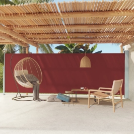 Izvelkams Sānu Aizslietnis, 180X600 Cm, Sarkans Vidaxl