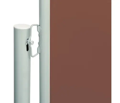 Lahtitõmmatav Terrassi Külgsein, 220 X 600 cm Pruun