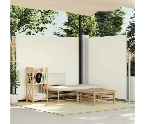 Izvelkams Sānu Aizslietnis, Krēmkrāsa, 180X600 Cm Vidaxl