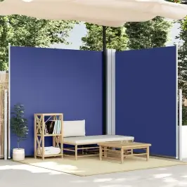 Izvelkama Sānu Markīze, Zila, 200X600 Cm Vidaxl