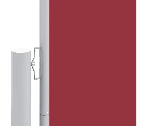 Izvelkama Sānu Markīze, Sarkana, 220X600 Cm Vidaxl
