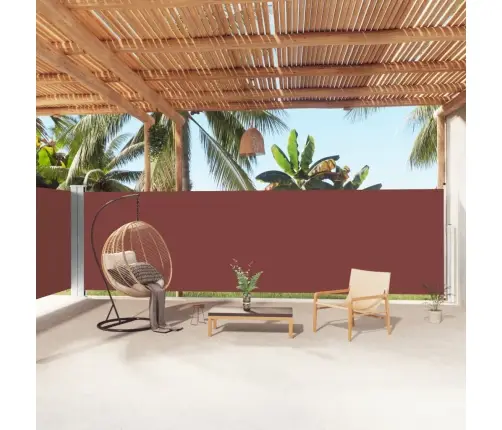 Izvelkams Sānu Aizslietnis, Brūns, 180X1000 Cm Vidaxl