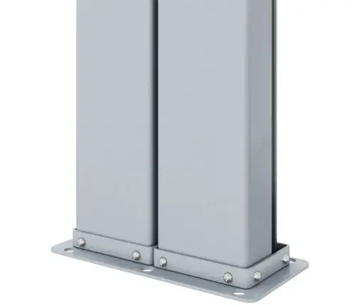 Izvelkams Sānu Aizslietnis, Sarkans, 180X1000 Cm Vidaxl