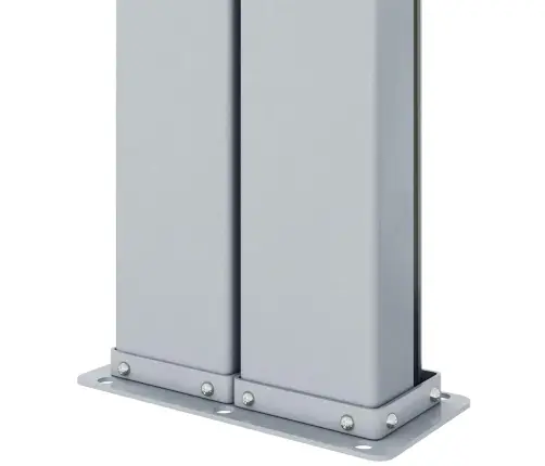 Izvelkama Sānu Markīze, Zila, 117X1200 Cm Vidaxl