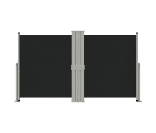 Lahtitõmmatav Külgsein, Must, 140 X 1200 Cm