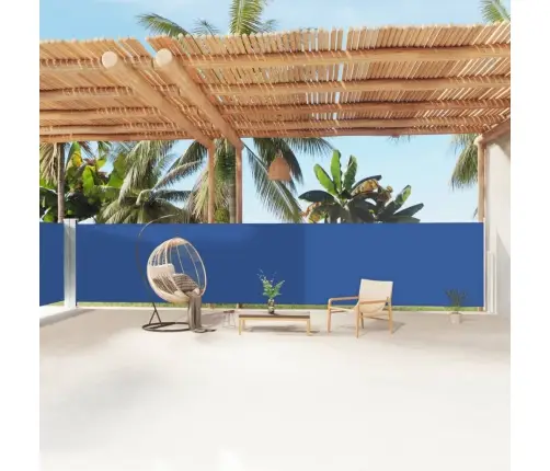 Izvelkama Sānu Markīze, Zila, 160X1200 Cm Vidaxl