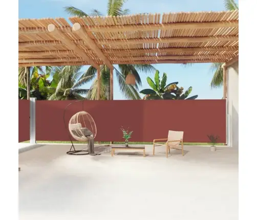 Lahtitõmmatav Külgsein, 180 X 1200 cm Pruun