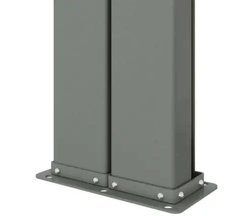 Ištraukiama Šoninė Pertvara, Raudonos Spalvos, 220X1200Cm