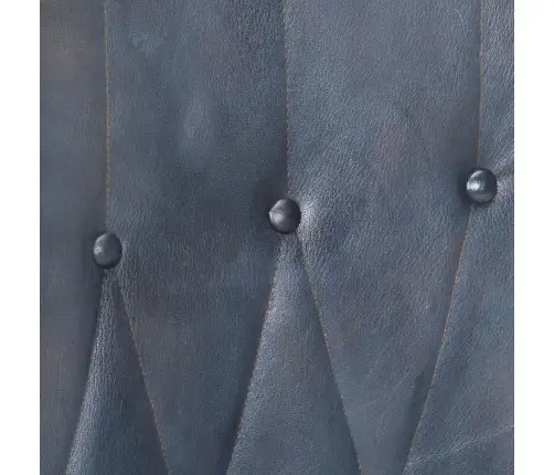 Atpūtas Krēsls, Pelēka Dabīgā Āda Vidaxl