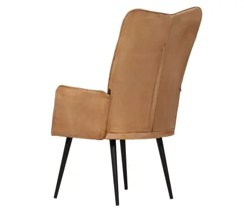 Atpūtas Krēsls, Brūns Audekls Vidaxl