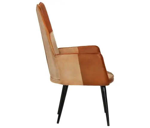 Tugitool, Pruun Ja Kreemjas, Ehtne Nahk