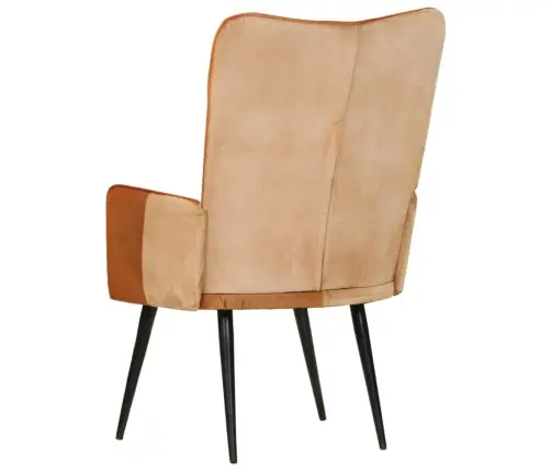 Tugitool, Pruun Ja Kreemjas, Ehtne Nahk