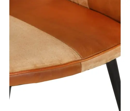 Tugitool, Pruun Ja Kreemjas, Ehtne Nahk