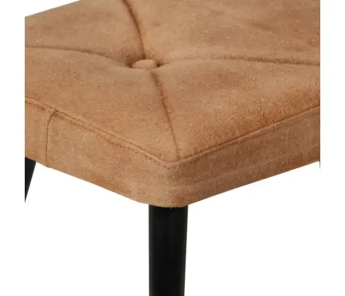 Krėslas Su Pakoja, Rudos Spalvos, Drobė