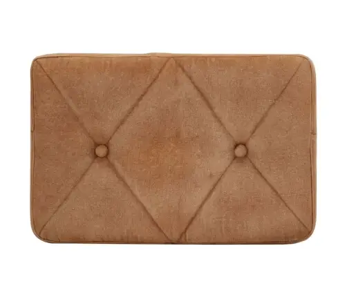 Krėslas Su Pakoja, Rudos Spalvos, Drobė