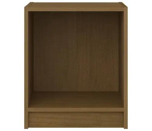 Naktsgaldiņi, 2 Gab., Brūni, 35,5X33,5X41,5 Cm, Priedes Koks Vidaxl