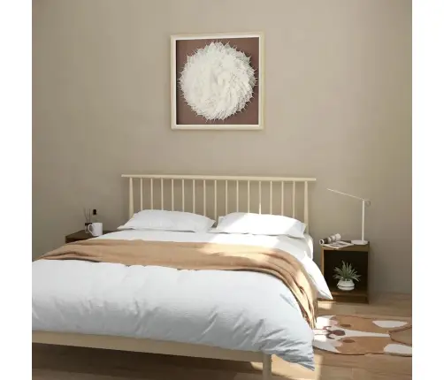 Naktsgaldiņi, 2 Gab., Brūni, 35,5X33,5X41,5 Cm, Priedes Koks Vidaxl