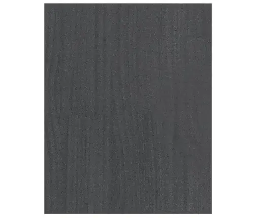 Tv Skapītis, Pelēks, 70X33X42 Cm, Priedes Masīvkoks Vidaxl