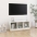 Tv Plaukts, Balts, 104X33X41 Cm, Priedes Masīvkoks Vidaxl