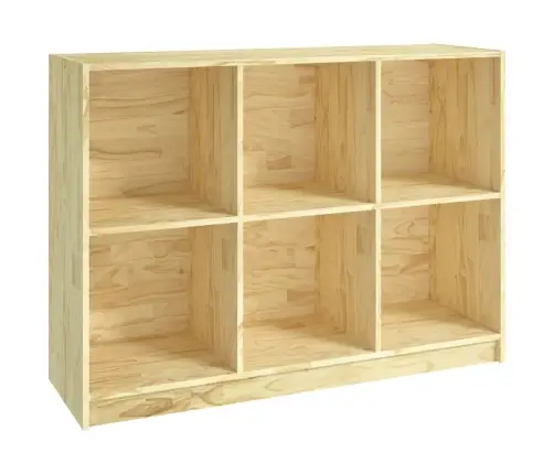 Spintelė Knygoms, 104X33X76cm Pušies Medienos Masyvas