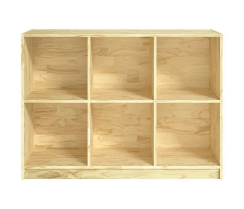 Spintelė Knygoms, 104X33X76cm Pušies Medienos Masyvas