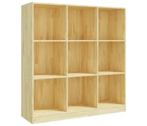 Grāmatu Plaukts, 104X33,5X110 Cm, Priedes Masīvkoks Vidaxl