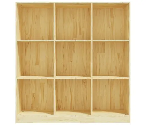 Grāmatu Plaukts, 104X33,5X110 Cm, Priedes Masīvkoks Vidaxl