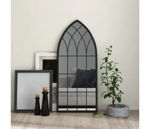 Peegel, Must, 100 X 45 cm Raud, Toas Kasutamiseks