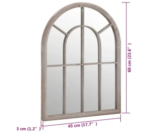 Peegel, Liivakarva, 60X45 cm Raud, Toas Kasutamiseks